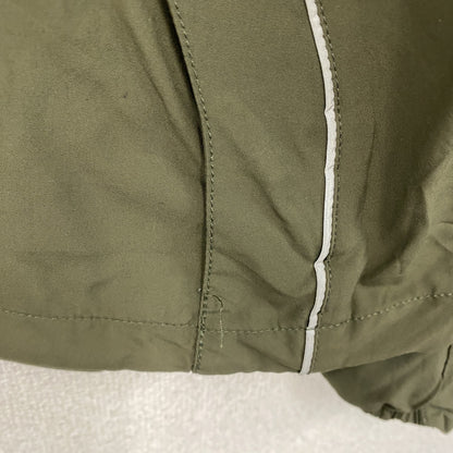 NEW BALANCE　ニューバランス　米軍　USMC　トレーニングジャケット　フルジップナイロンジャケット　カーキ　Sサイズ