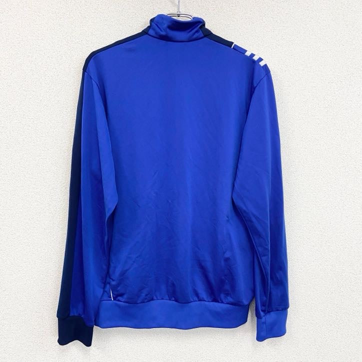 00s～　adidas　アディダス　トラックジャケット/ジャージ　ヴィンテージ　青　ブルー　Mサイズ