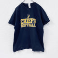 GILDAN　ギルダン　半袖プリントTシャツ　紺　ネイビー　Lサイズ