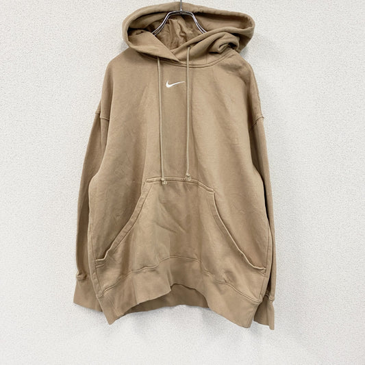 NIKE　ナイキ　スウェットパーカー/フーディー　スウッシュ　茶色　ブラウン　Mサイズ