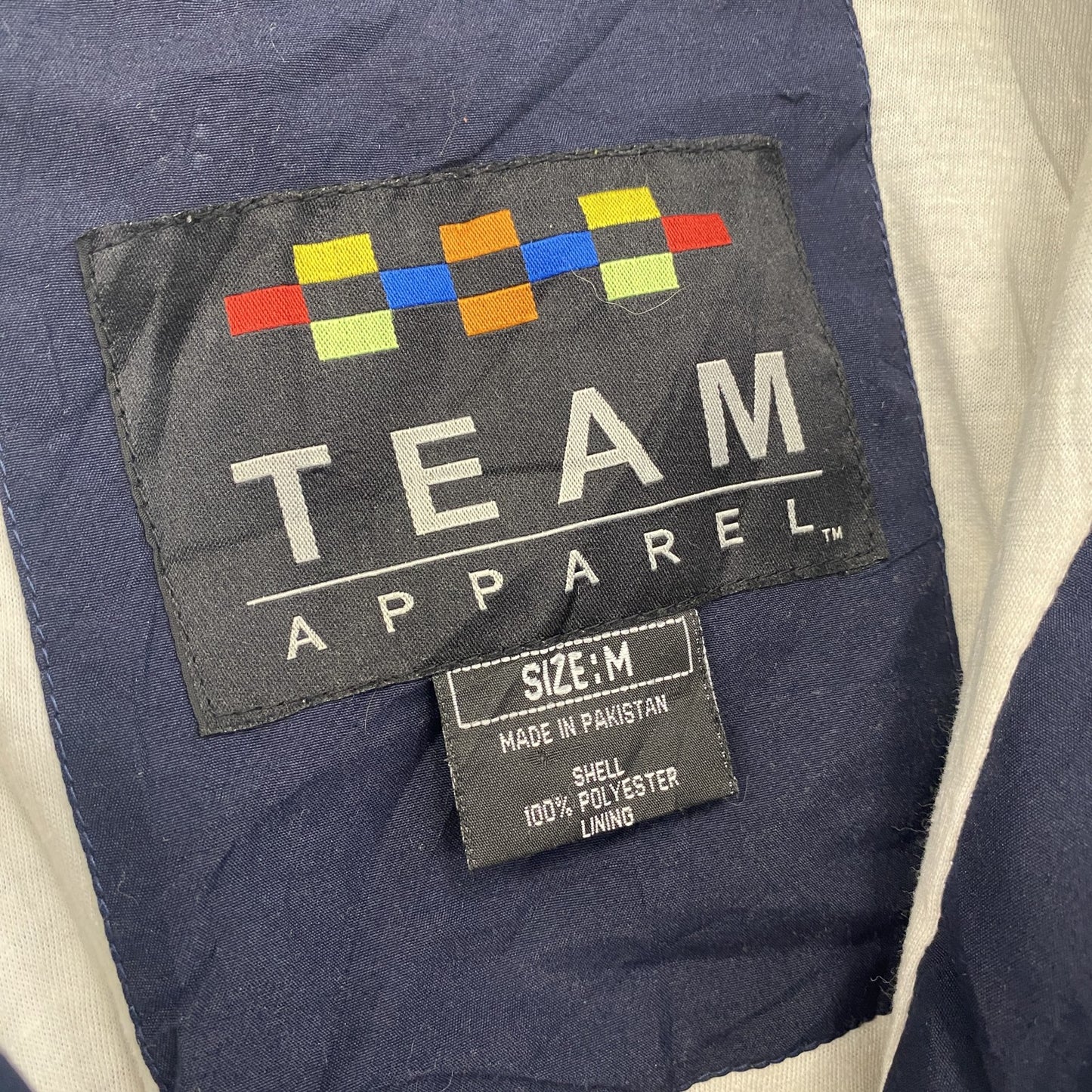 TEAM APPAREL　チームアパレル　フルジップジャケット　紺　ネイビー　Mサイズ