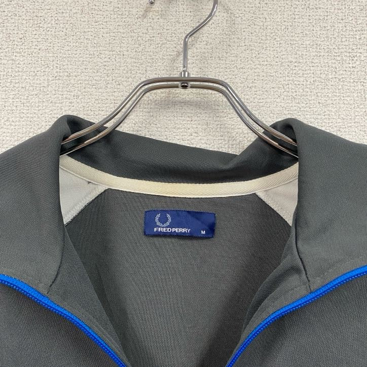 FRED PERRY　フレッドペリー　長袖トラックジャケット/ジャージ　ワンポイント　マルチカラー　Mサイズ