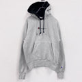 Champion　チャンピオン　リバースウィーブ　スウェットパーカー/フーディー　ダブルフード　霜降りグレー　XSサイズ