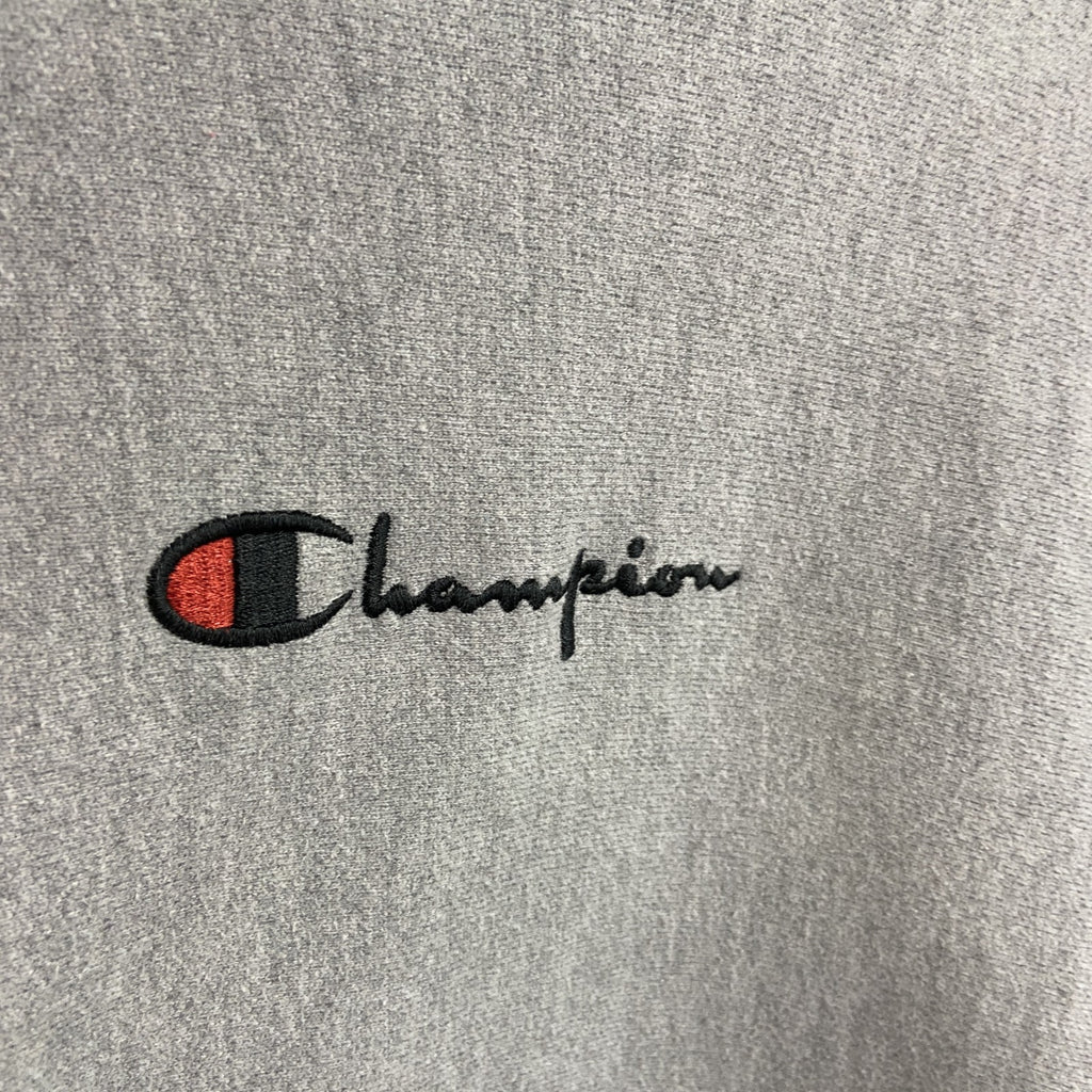 Champion　チャンピオン　リバースウィーブ　スウェットパーカー/フーディー　ダブルフード　霜降りグレー　XSサイズ