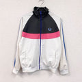 FRED PERRY　フレッドペリー　長袖トラックジャケット/ジャージ　ワンポイント　マルチカラー　Mサイズ