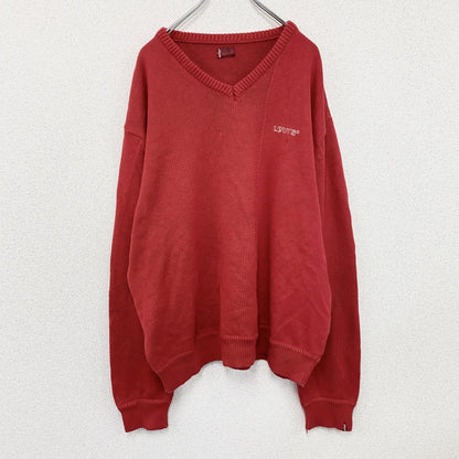 Levi’ｓ　リーバイス　コットンニットセーター　赤　レッド　2XLサイズ