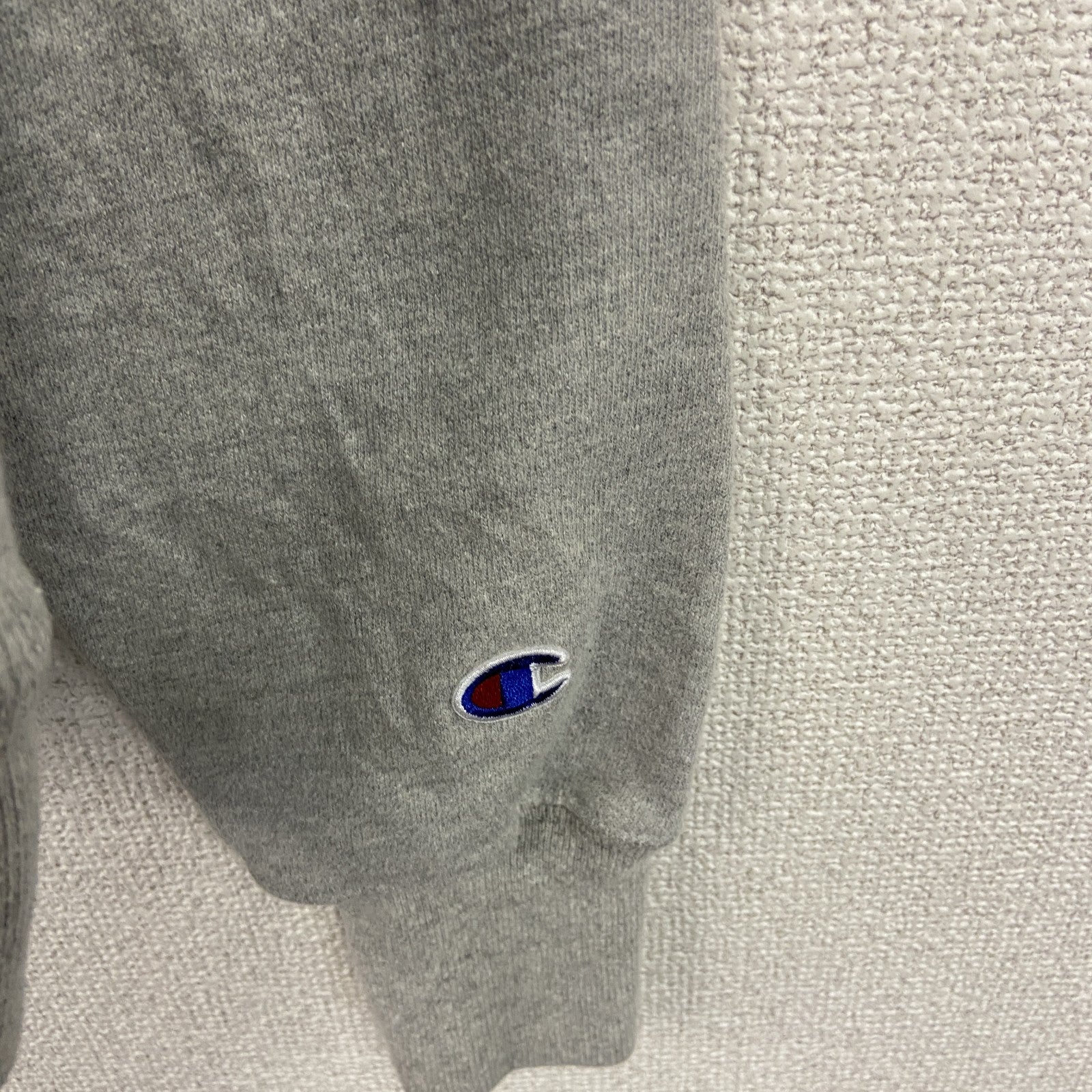 Champion　チャンピオン　リバースウィーブ　スウェットパーカー/フーディー　ダブルフード　霜降りグレー　XSサイズ