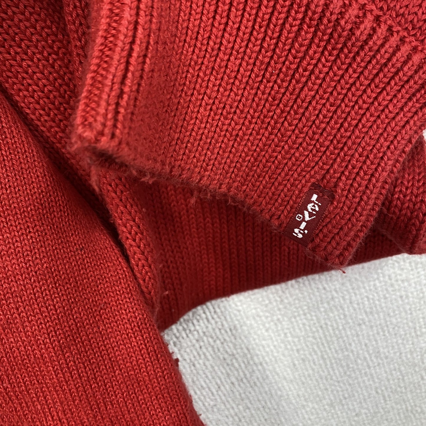 Levi’ｓ　リーバイス　コットンニットセーター　赤　レッド　2XLサイズ