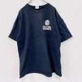 GILDAN　ギルダン　半袖プリントメッセージTシャツ　4連プリント　両面プリント　黒　ブラック　XLサイズ