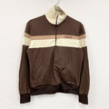 ～80s　adidas　アディダス　トラックジャケット/ジャージ　ヴィンテージ　茶色　ブラウン