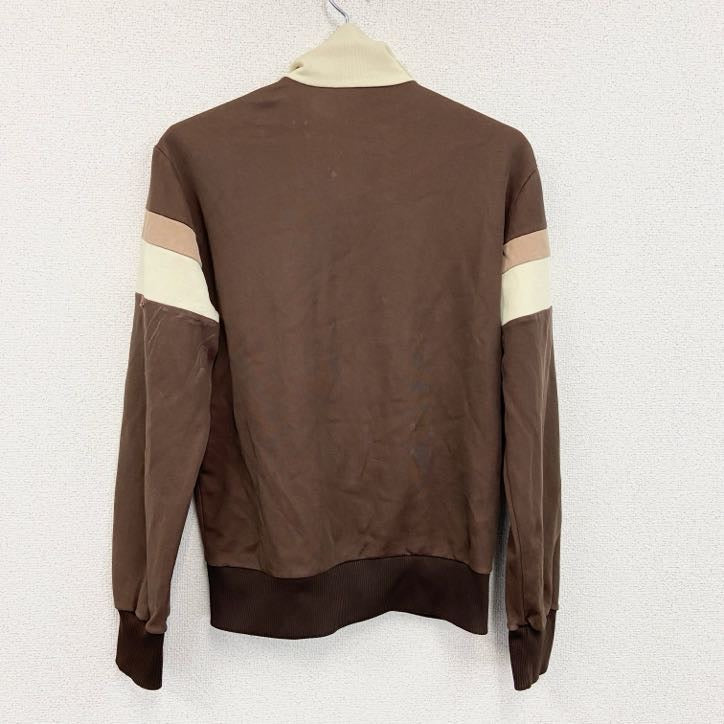 ～80s　adidas　アディダス　トラックジャケット/ジャージ　ヴィンテージ　茶色　ブラウン