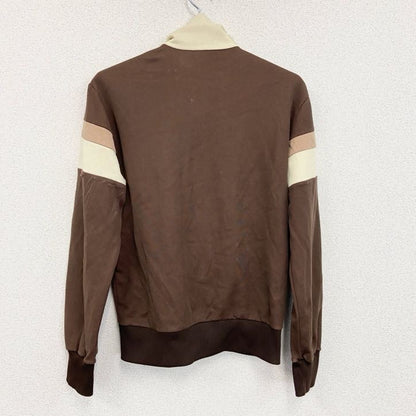 ～80s　adidas　アディダス　トラックジャケット/ジャージ　ヴィンテージ　茶色　ブラウン