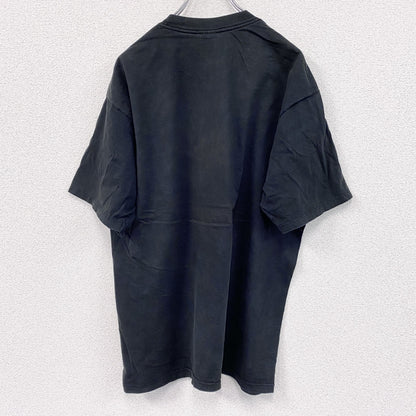 00s　SARA　半袖プリントTシャツ　ユーロヴィンテージ　黒　ブラック　XLサイズ　