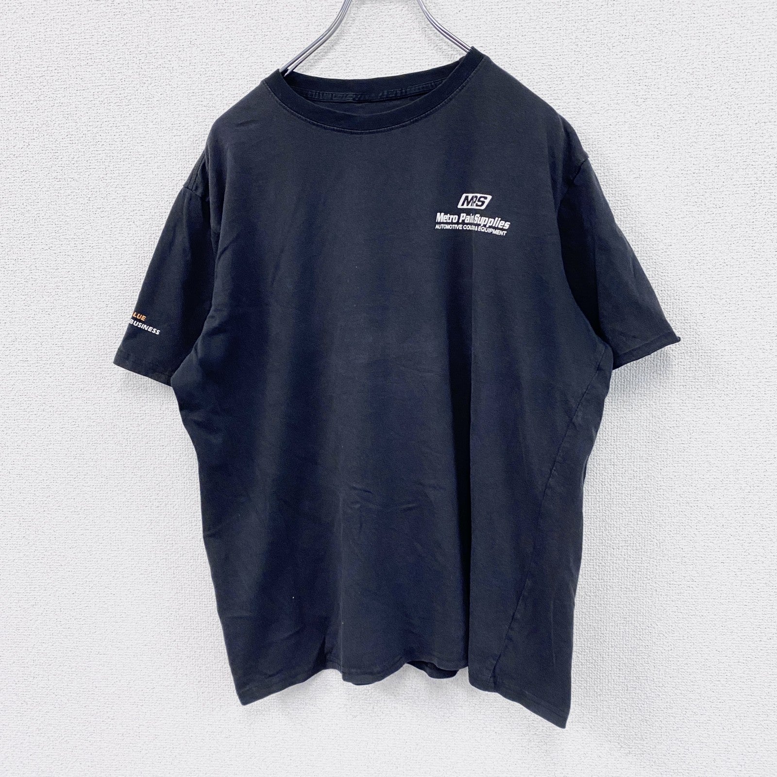 半袖プリントTシャツ　MPS　黒　ブラック