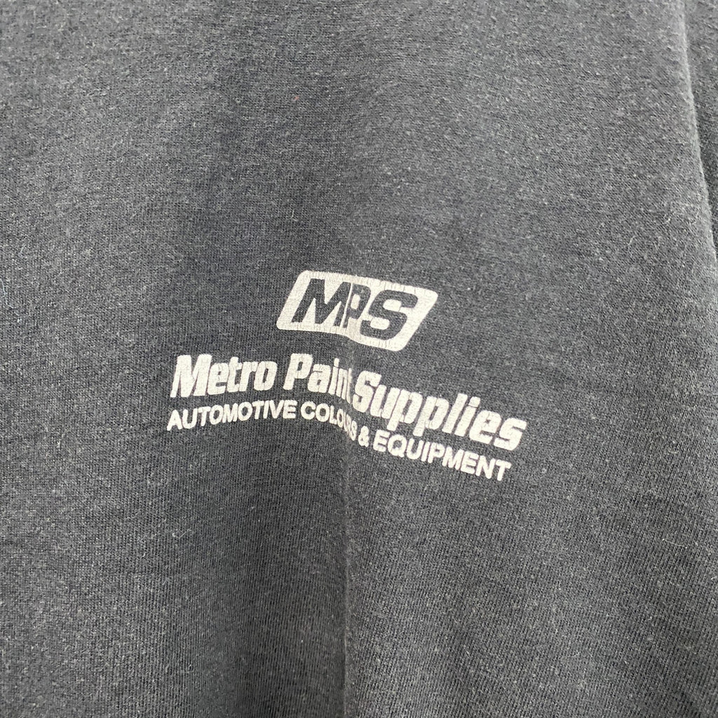 半袖プリントTシャツ　MPS　黒　ブラック