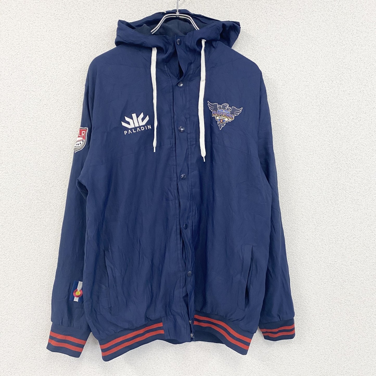 PALADIN　パラディン　フルボタンジャケット　Colorado Raptors　紺　ネイビー