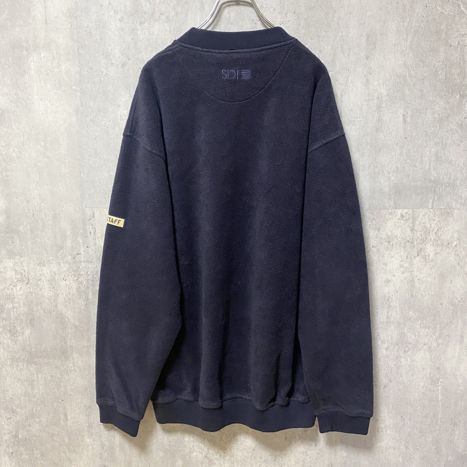 ～90s　SDI　長袖起毛スウェット　フリースプルオーバー　SAMOSET GOLF　ヴィンテージ　XLサイズ