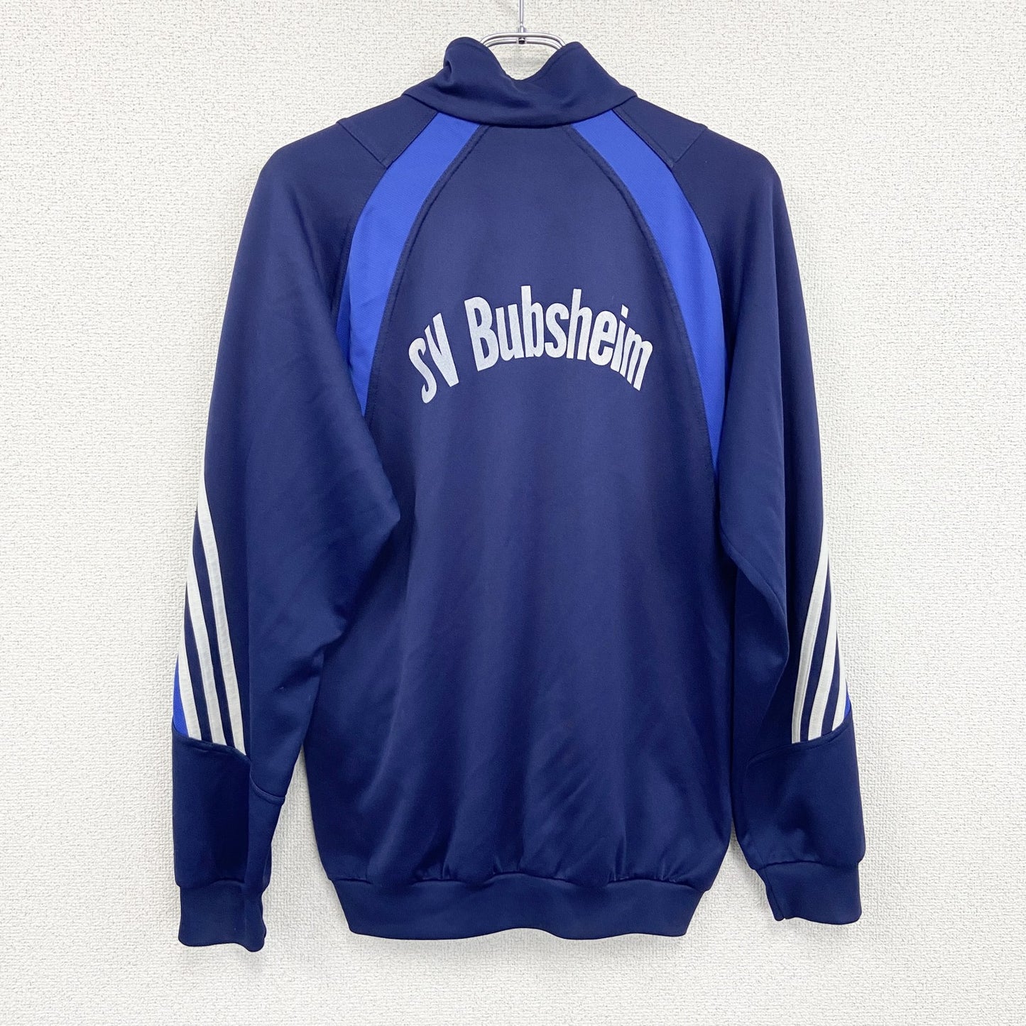 00s　adidas　アディダス　トラックジャケット/ジャージ　ヴィンテージ　紺　ネイビー　Mサイズ