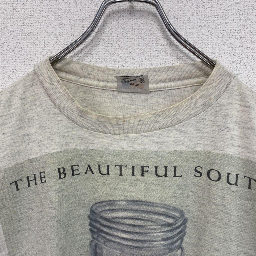 AIRAK　THE BEAUTIFUL SOUTH　ザビューティフルサウス　半袖プリントTシャツ　バンドT　グレー　XLサイズ