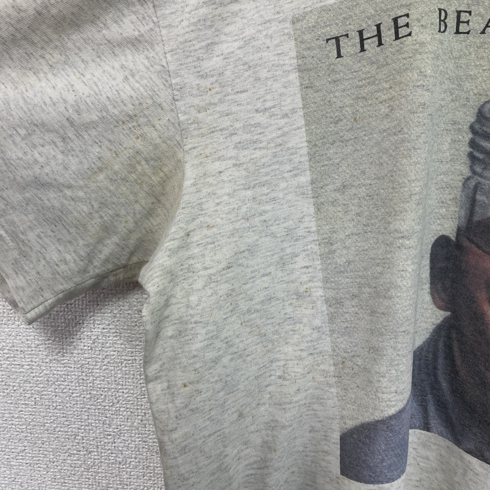 AIRAK　THE BEAUTIFUL SOUTH　ザビューティフルサウス　半袖プリントTシャツ　バンドT　グレー　XLサイズ