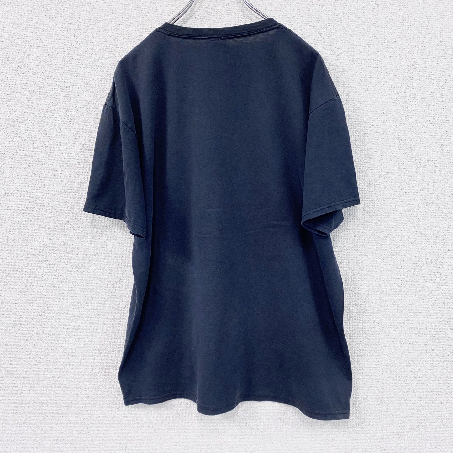 JERZEES　ジャージーズ　半袖プリントTシャツ　紺　ネイビー