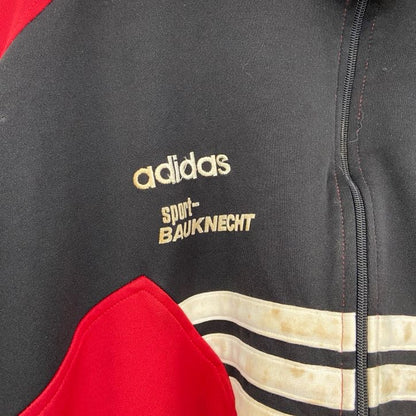 80s～　adidas　アディダス　トラックジャケット/ジャージ　ヴィンテージ　赤　レッド　XLサイズ