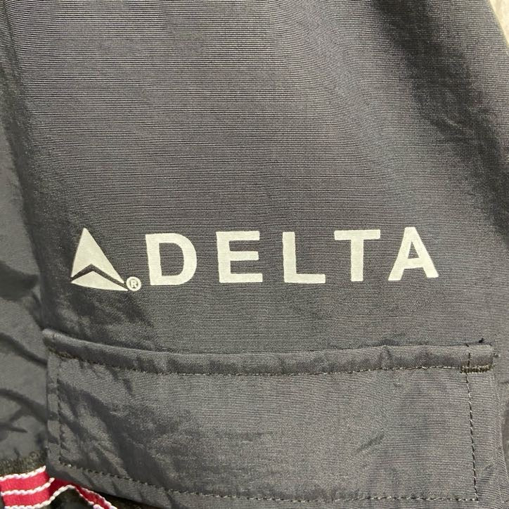 古着 used　～90s　CINTAS　シンタス　フルジップブルゾン　DELTA　黒　ブラック　オーバーサイズ　XLサイズ