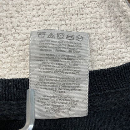 00s　JERZEES　ジャージーズ　U.S.ARMY　米軍　半袖プリントTシャツ　星条旗　ヴィンテージ　黒　ブラック　XLサイズ