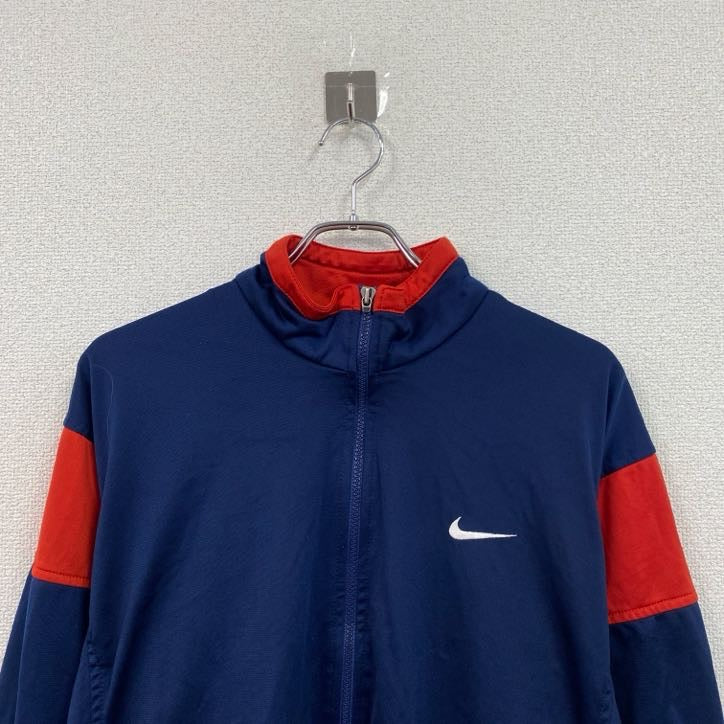 90s　NIKE　ナイキ　トラックジャケット/ジャージ　ヴィンテージ　紺　ネイビー　Lサイズ