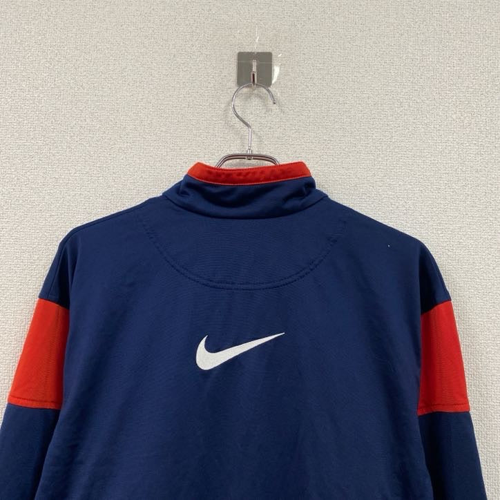 90s　NIKE　ナイキ　トラックジャケット/ジャージ　ヴィンテージ　紺　ネイビー　Lサイズ