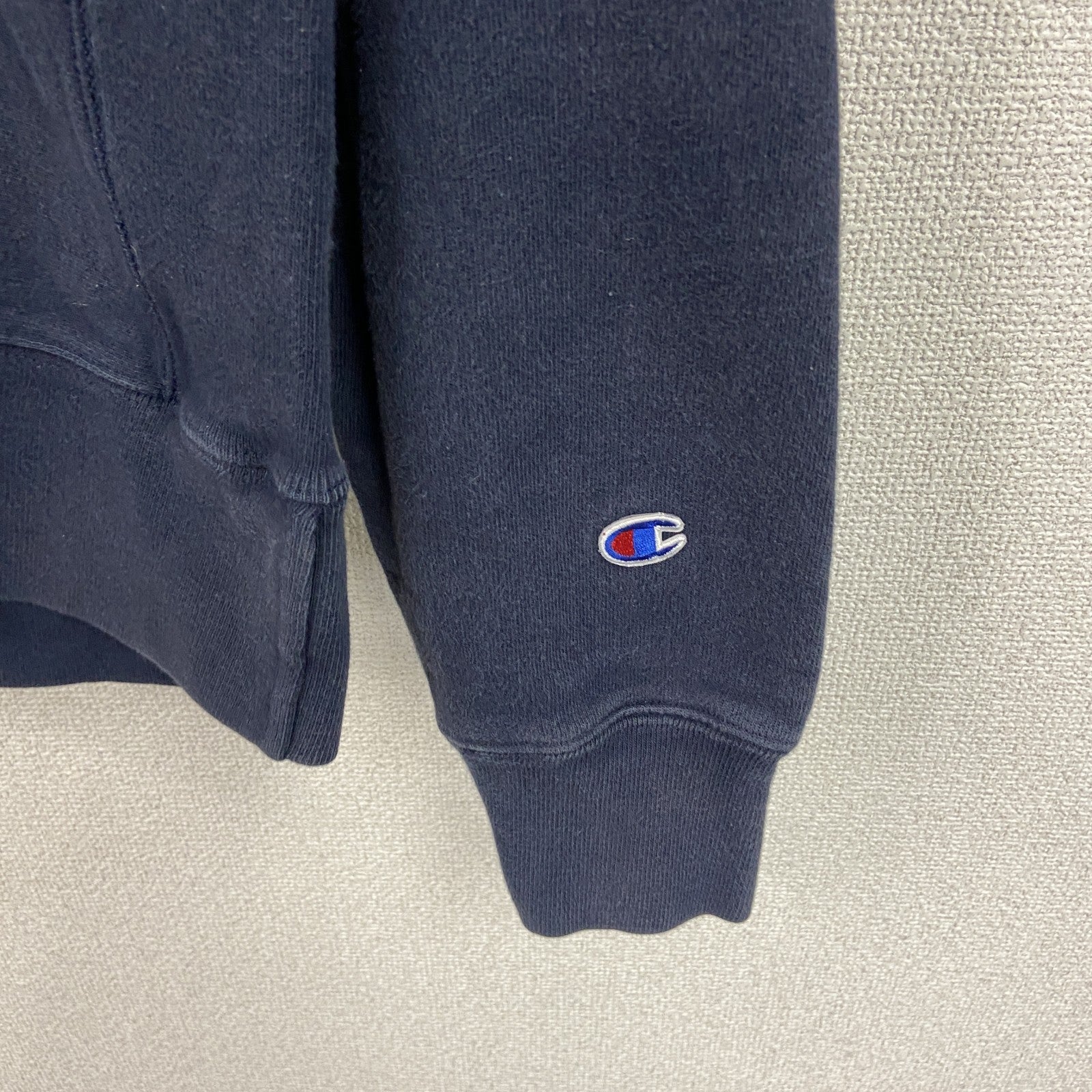 Champion　チャンピオン　リバースウィーブ　スウェットパーカー/フーディー　紺　ネイビー　Lサイズ