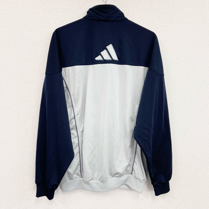90s　adidas　アディダス　トラックジャケット/ジャージ　ヴィンテージ　紺　ネイビー　XOサイズ