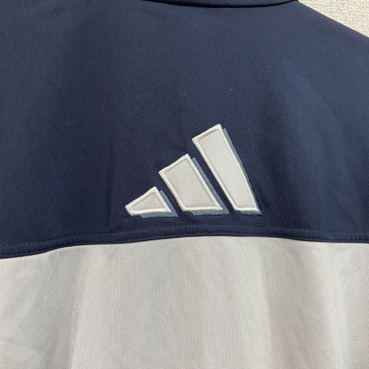 90s　adidas　アディダス　トラックジャケット/ジャージ　ヴィンテージ　紺　ネイビー　XOサイズ