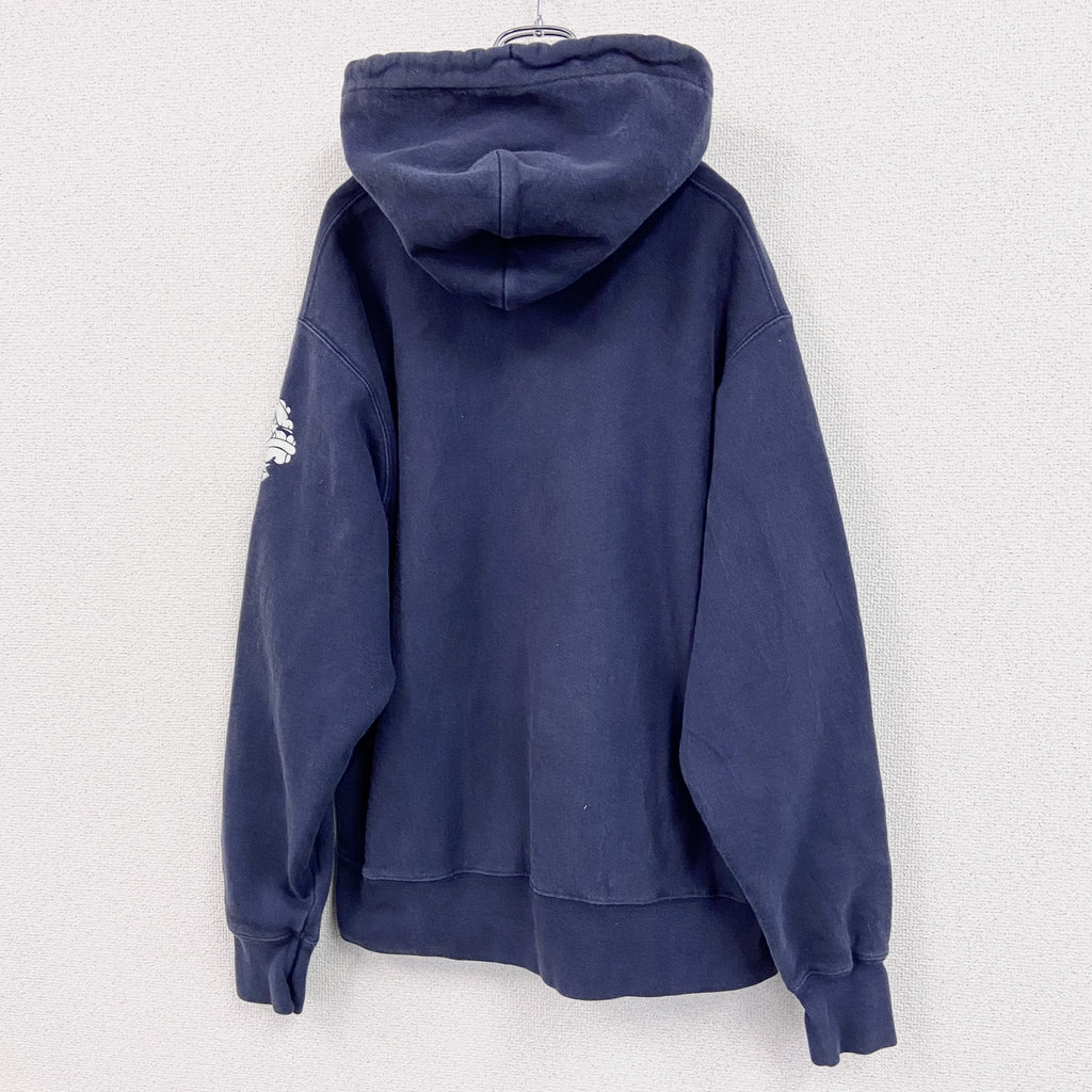 Champion　チャンピオン　リバースウィーブ　スウェットパーカー/フーディー　紺　ネイビー　Lサイズ