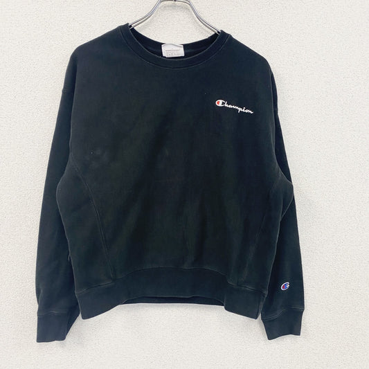 Champion　チャンピオン　リバースウィーブ　スウェット/トレーナー　黒　ブラック　Lサイズ