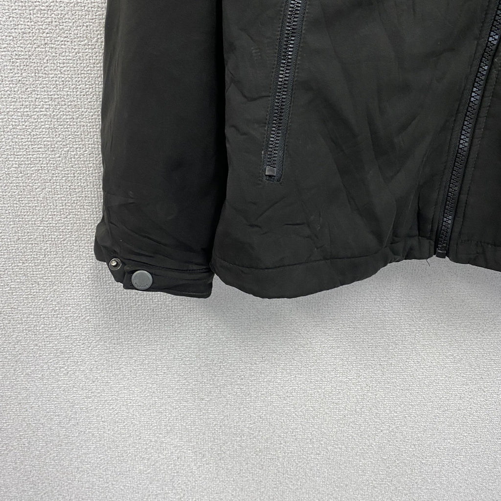 TOMMY HILFIGER　トミーヒルフィガー　フルジップジャケット　裏ボア　黒　ブラック　Lサイズ