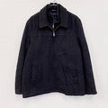 TOMMY HILFIGER　トミーヒルフィガー　フルジップ中綿ジャケット　2連ジップ　黒　ブラック　XLサイズ
