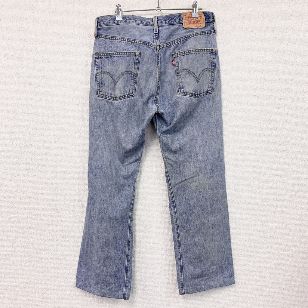 Levi’s　リーバイス　501　デニムパンツ　ダメージジーンズ　ボタンフライ　インディゴ　W33