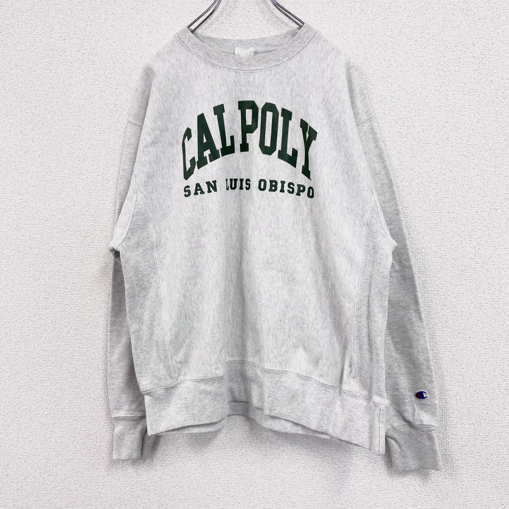 Champion　チャンピオン　リバースウィーブ　スウェット/トレーナー　単色タグ　復刻　霜降りグレー　Lサイズ