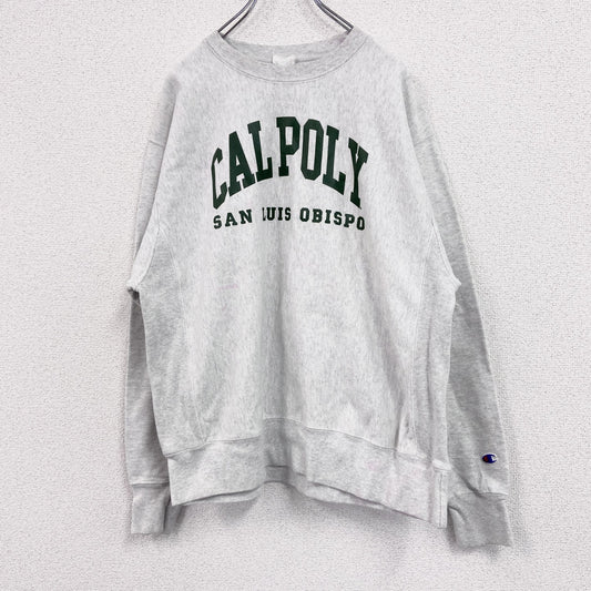 Champion　チャンピオン　リバースウィーブ　スウェット/トレーナー　単色タグ　復刻　霜降りグレー　Lサイズ