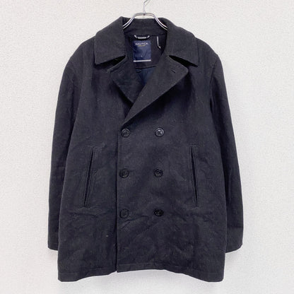 NAUTICA　ノーティカ　ピーコート　ダークグレー　Lサイズ