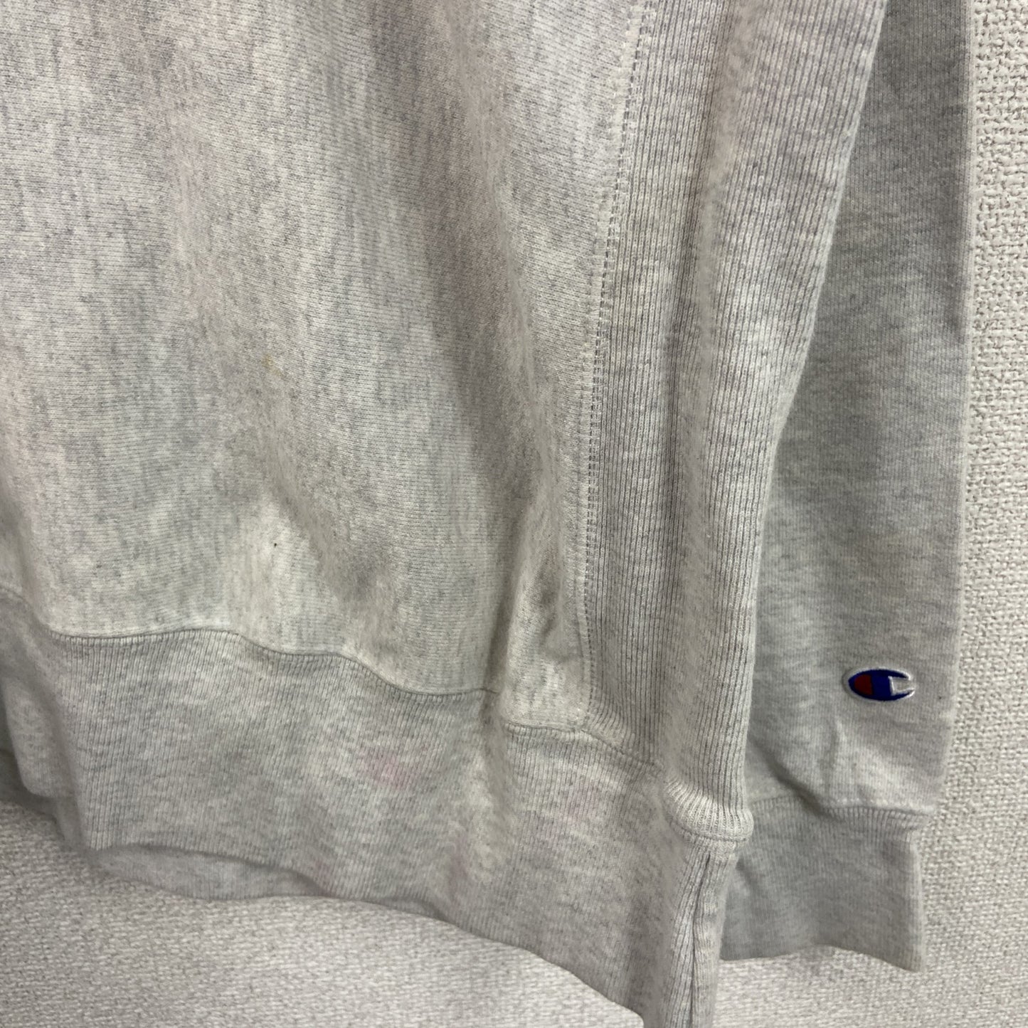 Champion　チャンピオン　リバースウィーブ　スウェット/トレーナー　単色タグ　復刻　霜降りグレー　Lサイズ
