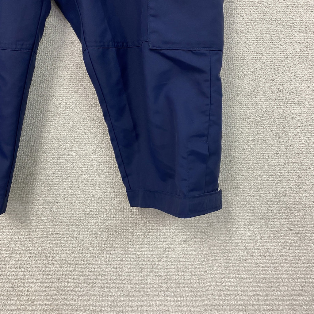 00s　NIKE　ナイキ　ナイロンハーフパンツ　クロップドパンツ　ヴィンテージ　紺　ネイビー　Lサイズ