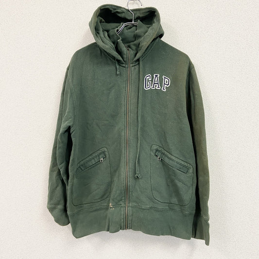 GAP　ギャップ　スウェットパーカー/フーディー　緑　グリーン　XLサイズ