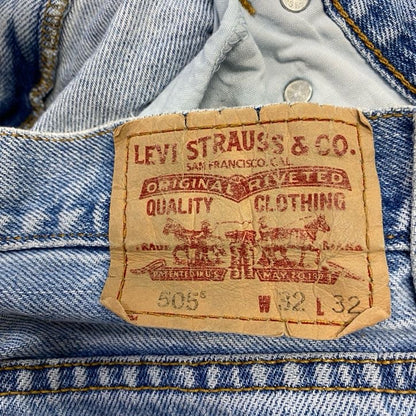 Levi's　リーバイス　505　デニムパンツ/ジーンズ　ジップフライ　ブルー　W32サイズ
