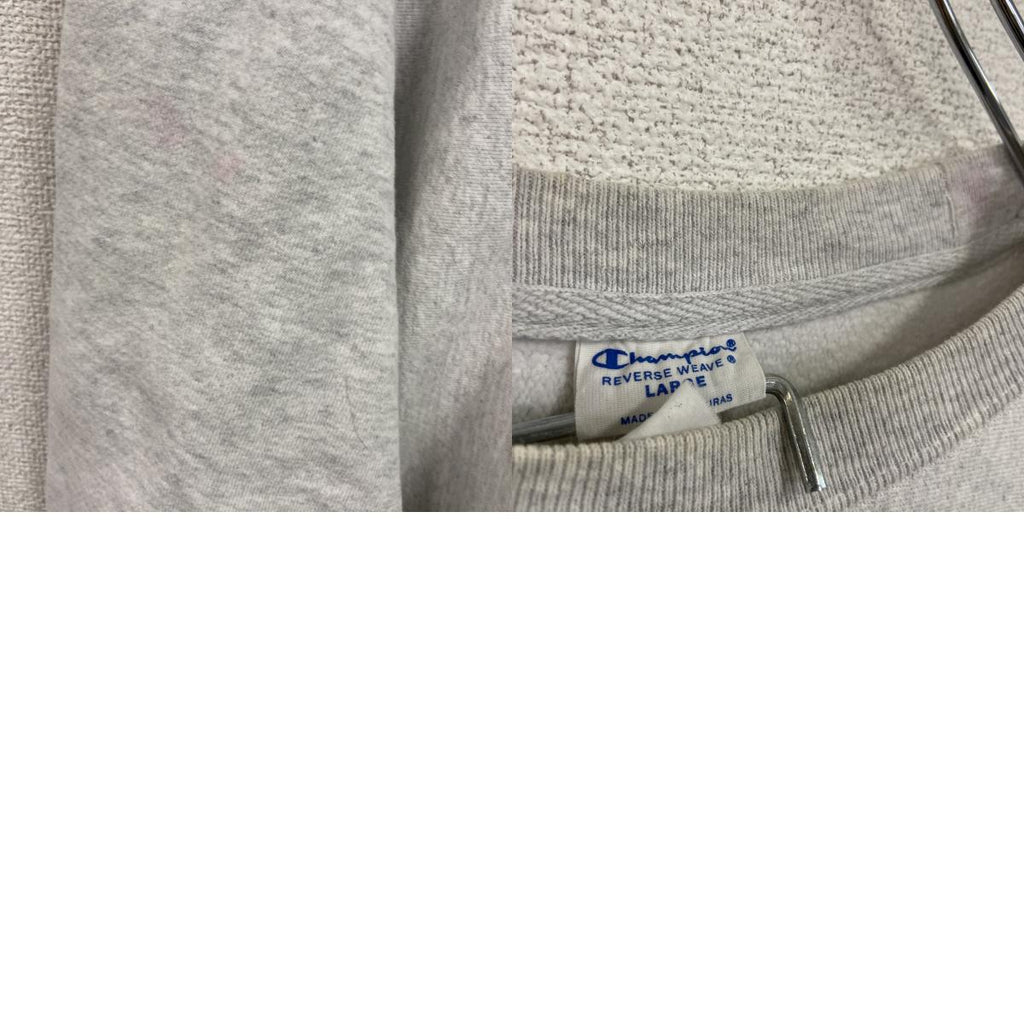 Champion　チャンピオン　リバースウィーブ　スウェット/トレーナー　単色タグ　復刻　霜降りグレー　Lサイズ