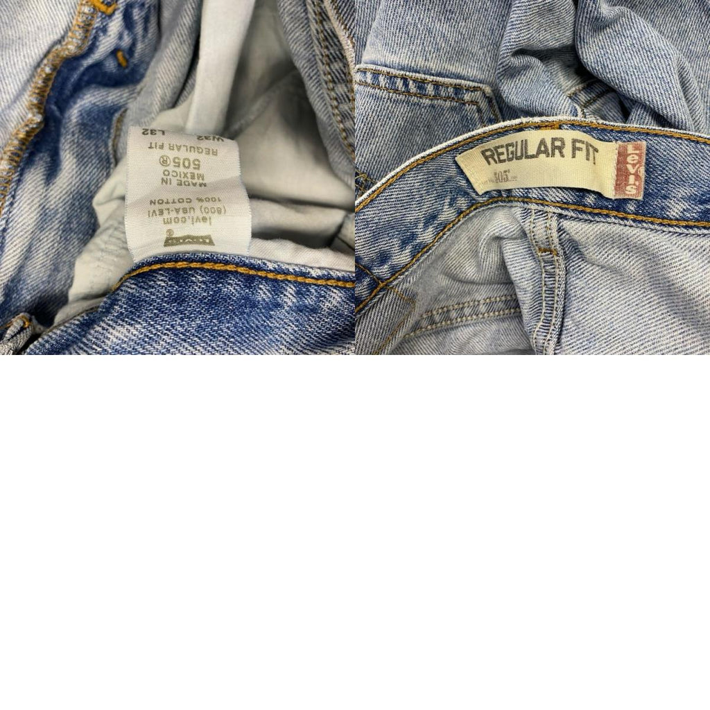 Levi's　リーバイス　505　デニムパンツ/ジーンズ　ジップフライ　ブルー　W32サイズ