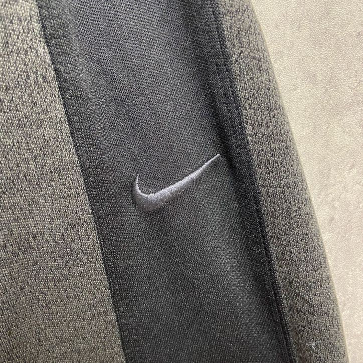 NIKE GOLF　ナイキゴルフ　長袖ハーフジップトラックジャケット　ジャージ　 ダークグレー　Lサイズ