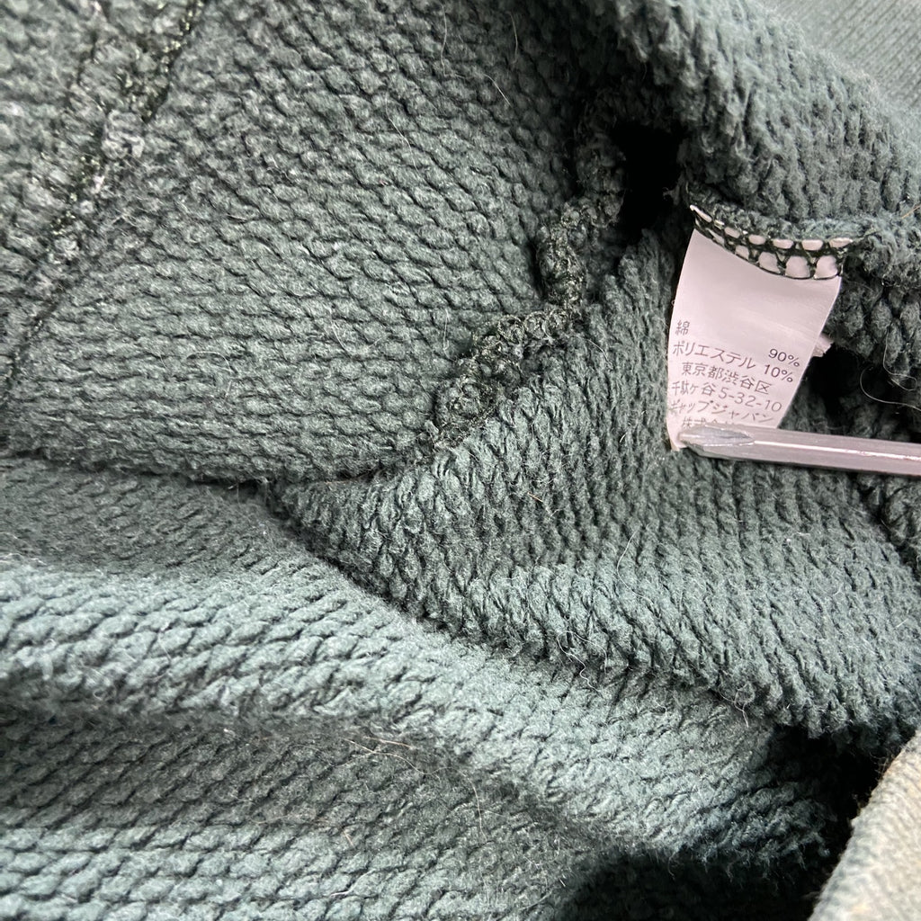 GAP　ギャップ　スウェットパーカー/フーディー　緑　グリーン　XLサイズ