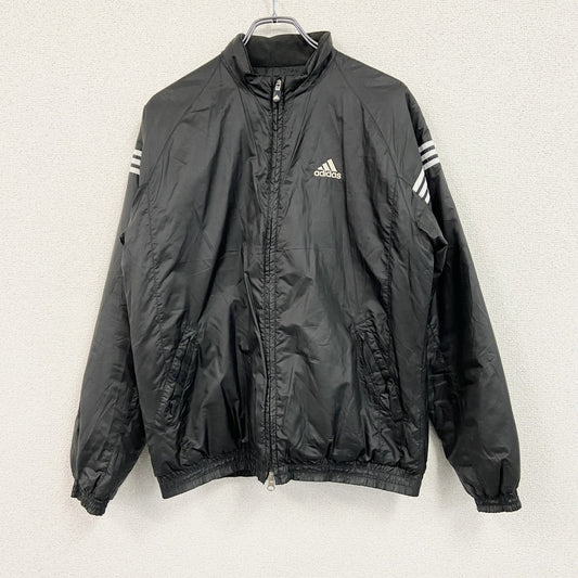 adidas　アディダス　中綿入りジャケット　パフォーマンスロゴ　黒　ブラック　Mサイズ